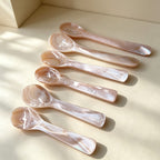 CouldNook Shell Condiment Spoon - Multiple Recorded Sizes Table Setting