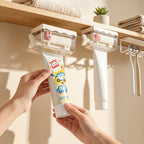 CouldNook Whale Toothpaste Dispenser - Hanging Press Lever Design