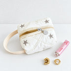 CouldNook Loop Handle Makeup Pouch - Patterned Square Body