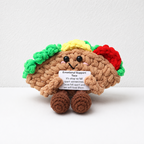 CouldNook Yarn Plant Doll Ornament - Heart and Floral Shapes