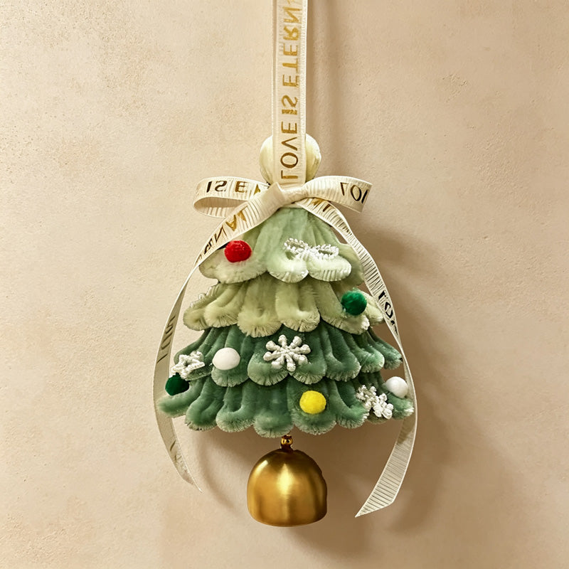 CouldNook Macrame Snowflake Hanging Ornament - Beaded Tassel Construction