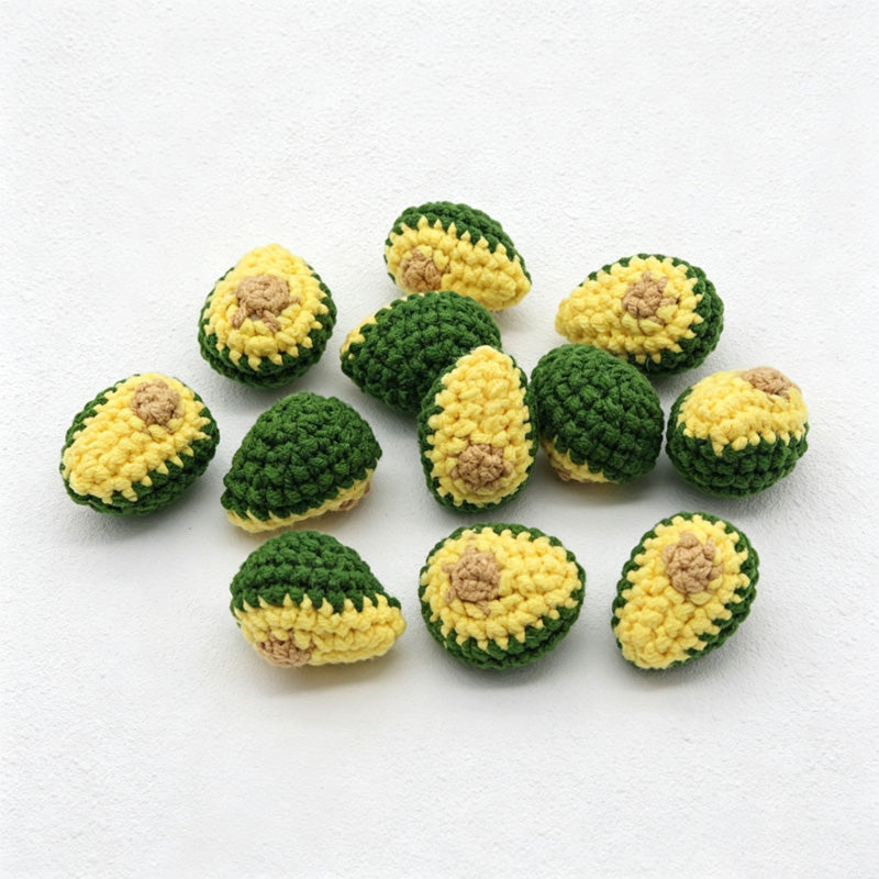 CouldNook Yarn Produce Accessory - Six Mini Fruit Shapes