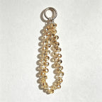 CouldNook Faceted Drop Wrist Phone Strap - Phone-Case Connector Hardware