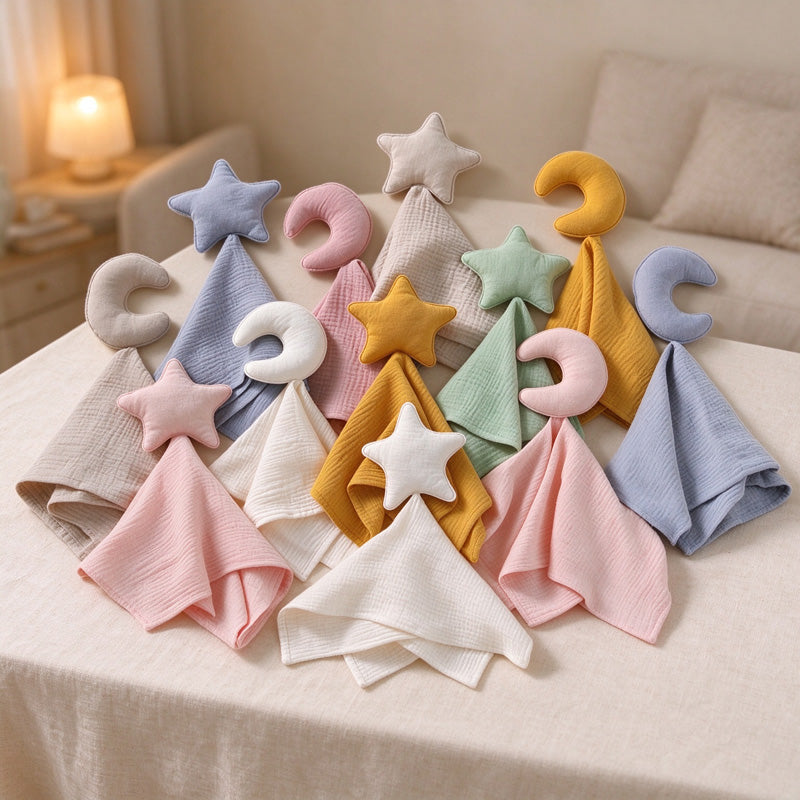 Cotton Comfort Cloth with Star or Moon Top