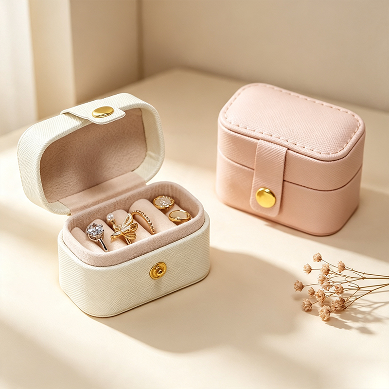 CouldNook Watch Ready Square Jewelry Case - Thoughtful Travel Companion