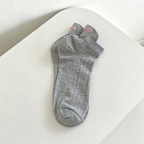 CouldNook Soft Bow Accent Ankle Socks - Everyday Footwear Accent