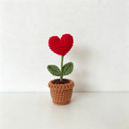 CouldNook Yarn Flower Planter Ornament - Fifteen Bloom Designs
