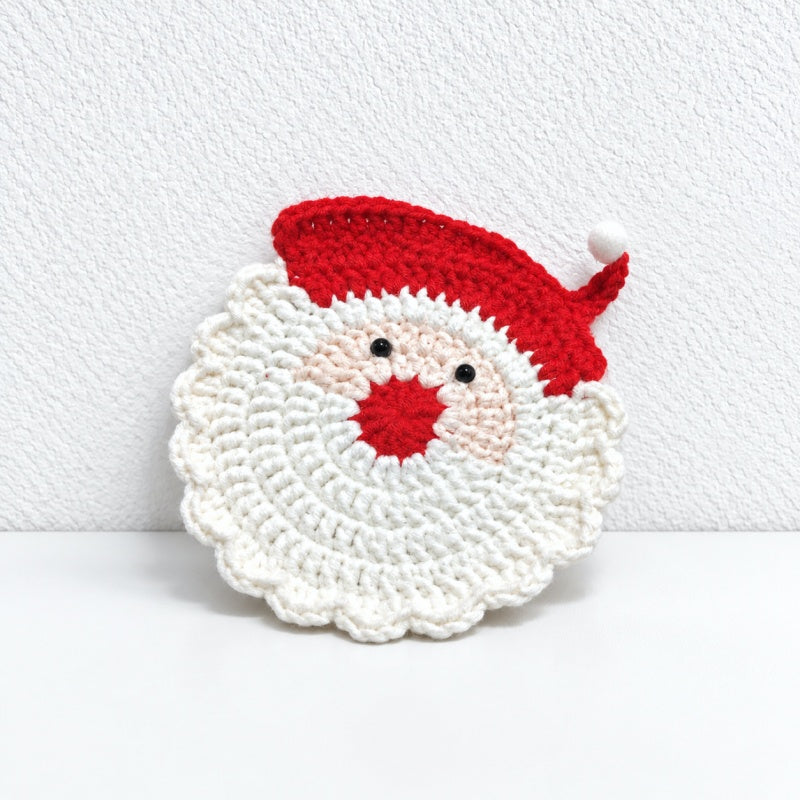 CouldNook Crochet Coaster - Character and Floral Tabletop Designs