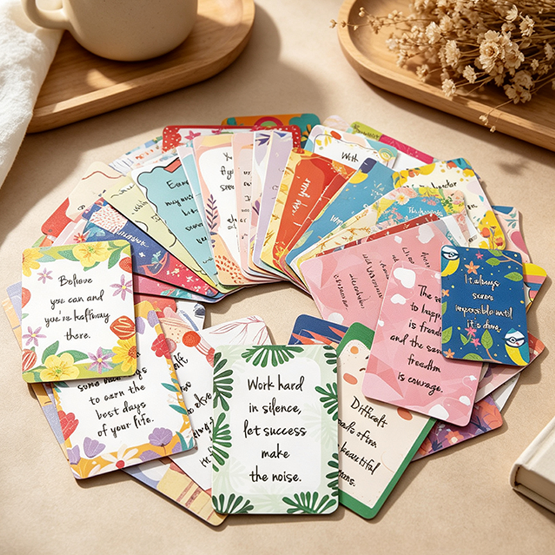 CouldNook Encouragement Card Set - Colorful Daily Message Notes