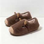 CouldNook Capybara Plush Slippers - Three Closed-Back Colors Collection