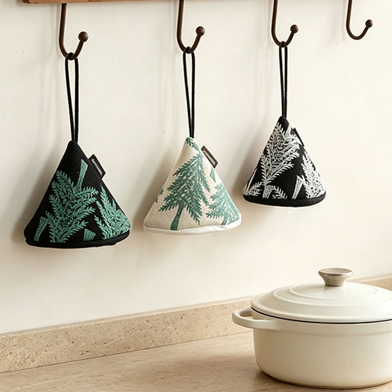 CouldNook Pine Tree Pot Lid Handle Cover - Kitchen Lid Accent