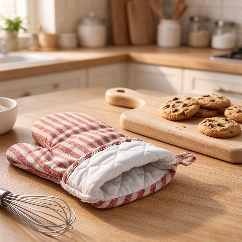 CouldNook Striped Oven Mitt - Bound Cuff