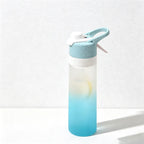 CouldNook Misting Water Bottle - Trigger Spray and Separate Drinking Opening