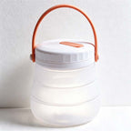 CouldNook Collapsible Food Storage Bucket - Carry Handle and Vented Lid