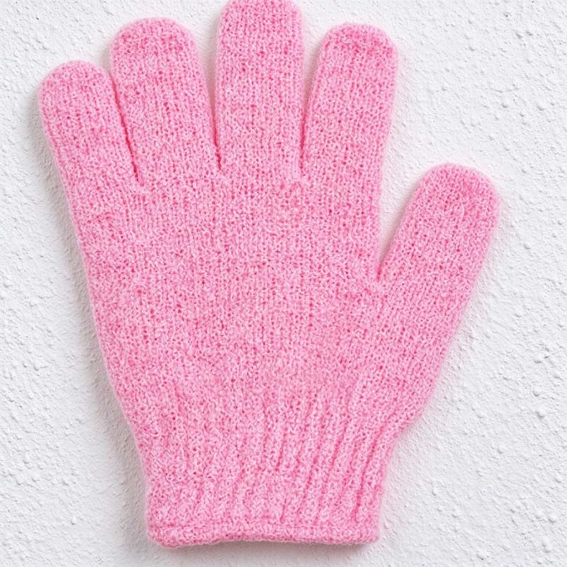 CouldNook Bath Glove - Looped Texture and Ribbed Wrist Cuff