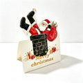 CouldNook Christmas Pop-Up Greeting Card - Festive Character Scenes