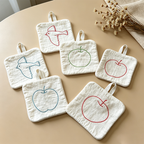 CouldNook Apple Bird Drink Coaster - Warm Table Accent