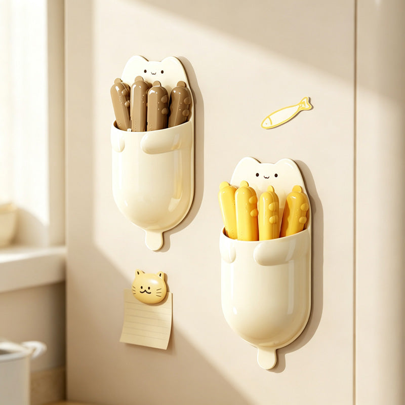 CouldNook Cat Bag Clip Set - Magnetic Holder and Sliding Date Markers