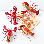 CouldNook Movable Lobster Magnet - Articulated Painted Body Accent