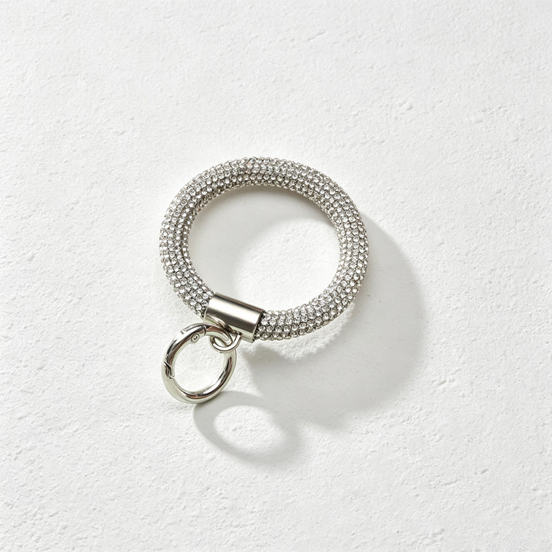 CouldNook Rhinestones Set Phone Strap with Rounded Links