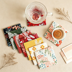 CouldNook Floral Drink Coaster - Warm Table Accent