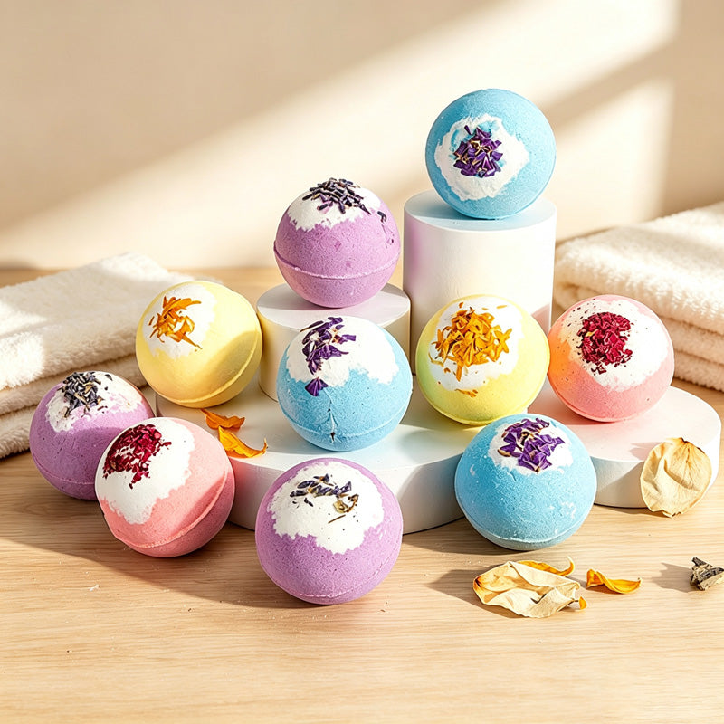 CouldNook Botanical Bath Bomb - Assorted Scented Color Sphere