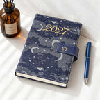 CouldNook 2027 Celestial Planner - Denim Snap Cover Collection