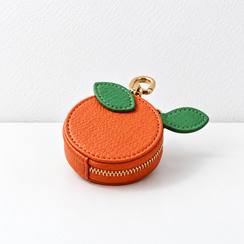 CouldNook Mini Coin Purse - Fruit Shapes and Clipped Zipper Pouches