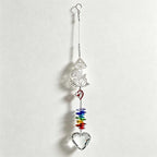 CouldNook Heart Suncatcher - Reindeer Mushroom Or Tree Upper Motifs