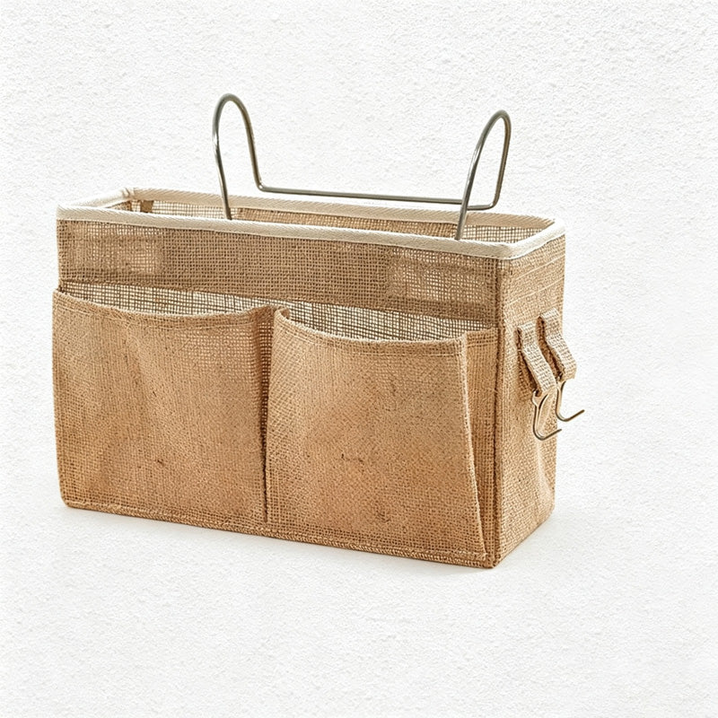 CouldNook Hanging Bedside Organizer - Convenient Two Pocket Formats