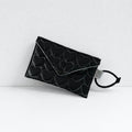 CouldNook Quilted Heart Envelope Organizer Pouch - Snap Closure