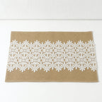 CouldNook Jute Lace Table Runner - Aesthetic Vintage Placemat