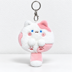 CouldNook Plush Cat Charm - Rounded Body and Dangling Tail Detail