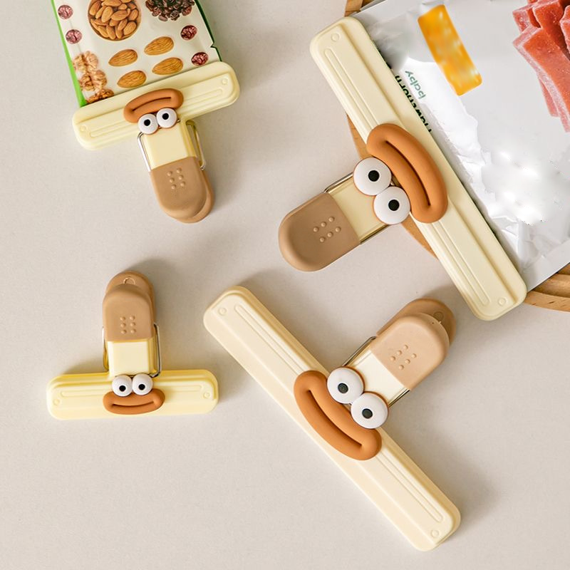 CouldNook Character Spout Bag Sealing Clip - Pantry Storage Accent