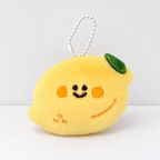 CouldNook Plush Character Charm - Fruit Shapes and Playful Food Expressions