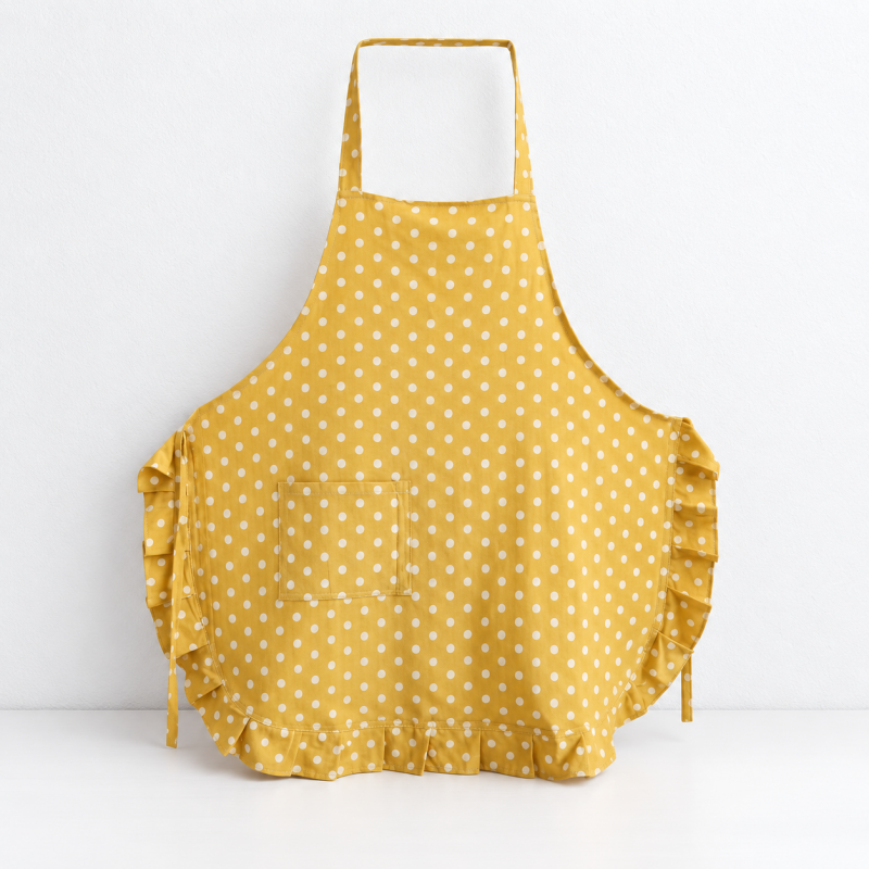 CouldNook Pocket Kitchen Apron - Polka Dot Pattern Kitchen Wear
