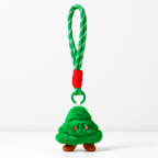 CouldNook Christmas Plush Charm - Festive Characters and Wrapped Cord Loops