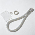 CouldNook Rhinestones Set Wrist Phone Strap with Closely Set Reflective Stones