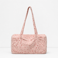 CouldNook Quilted Canvas Tote Bag - Long Handles and Printed Options