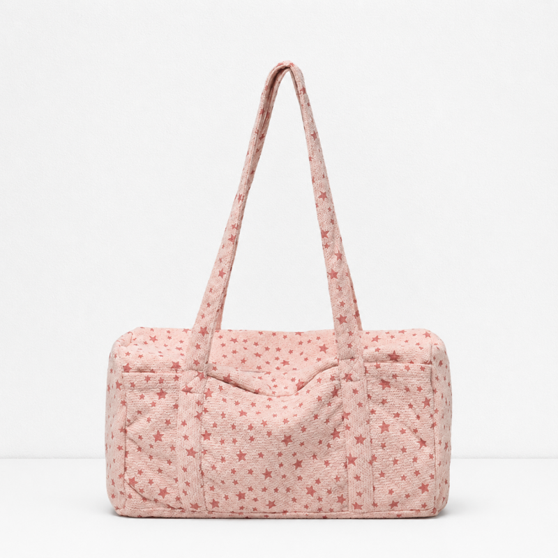 CouldNook Quilted Canvas Tote Bag - Long Handles and Printed Options