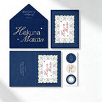 CouldNook Embossed Greeting Card Set - Lace Frame Messages