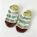 CouldNook Printed No-Show Socks-Low Cut Opening