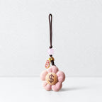 CouldNook Fake Wooden Flower Phone Charm - Lucky Pendant Strap