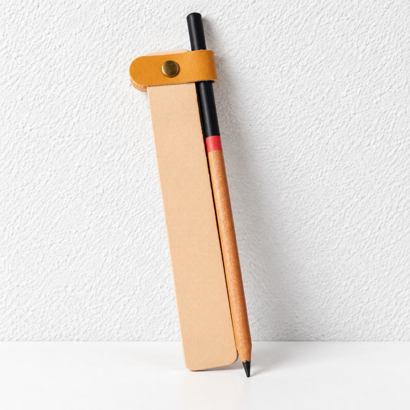 CouldNook Slim Leather-Look Bookmark - Snap Tab Color Options