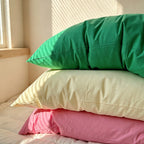 CouldNook Pillowcases-Washed Cotton Standard Pillow Shams