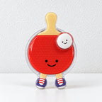 CouldNook Sports Magnetic Phone Stand - Smiling Ball And Racket Designs