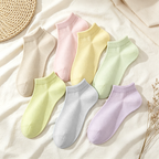 CouldNook Soft Solid Crew Socks - Everyday Drawer Essential