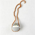Grey Penguin Charm