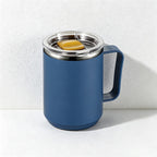 CouldNook Lidded Coffee Mug - Sliding Sip Cover and Side Handle