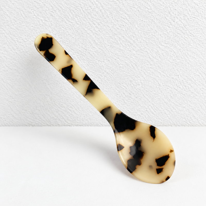 CouldNook Acetate Dessert Utensil - Marbled Spoon and Knife Options